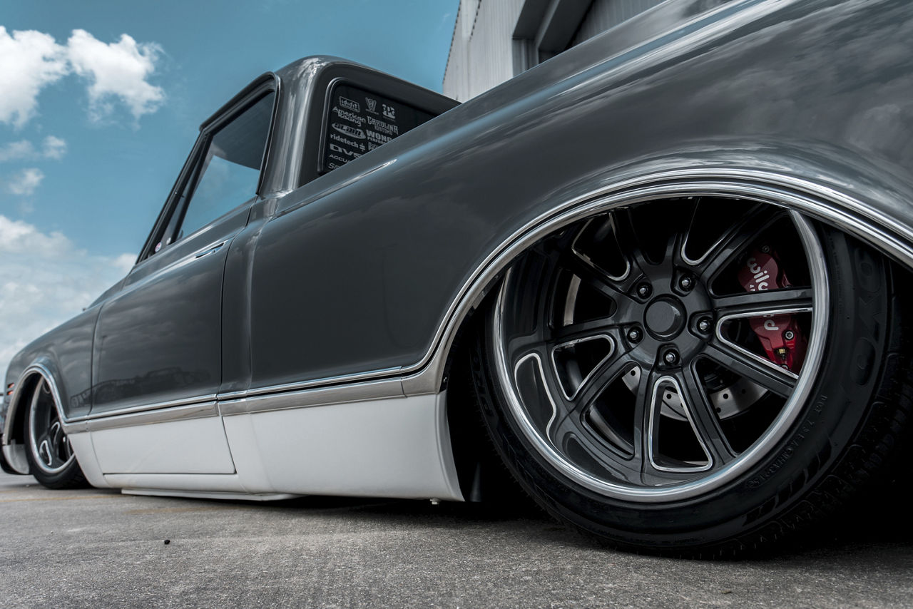 C10 with 2024 camaro wheels